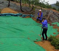 抗冲生物毯的施工