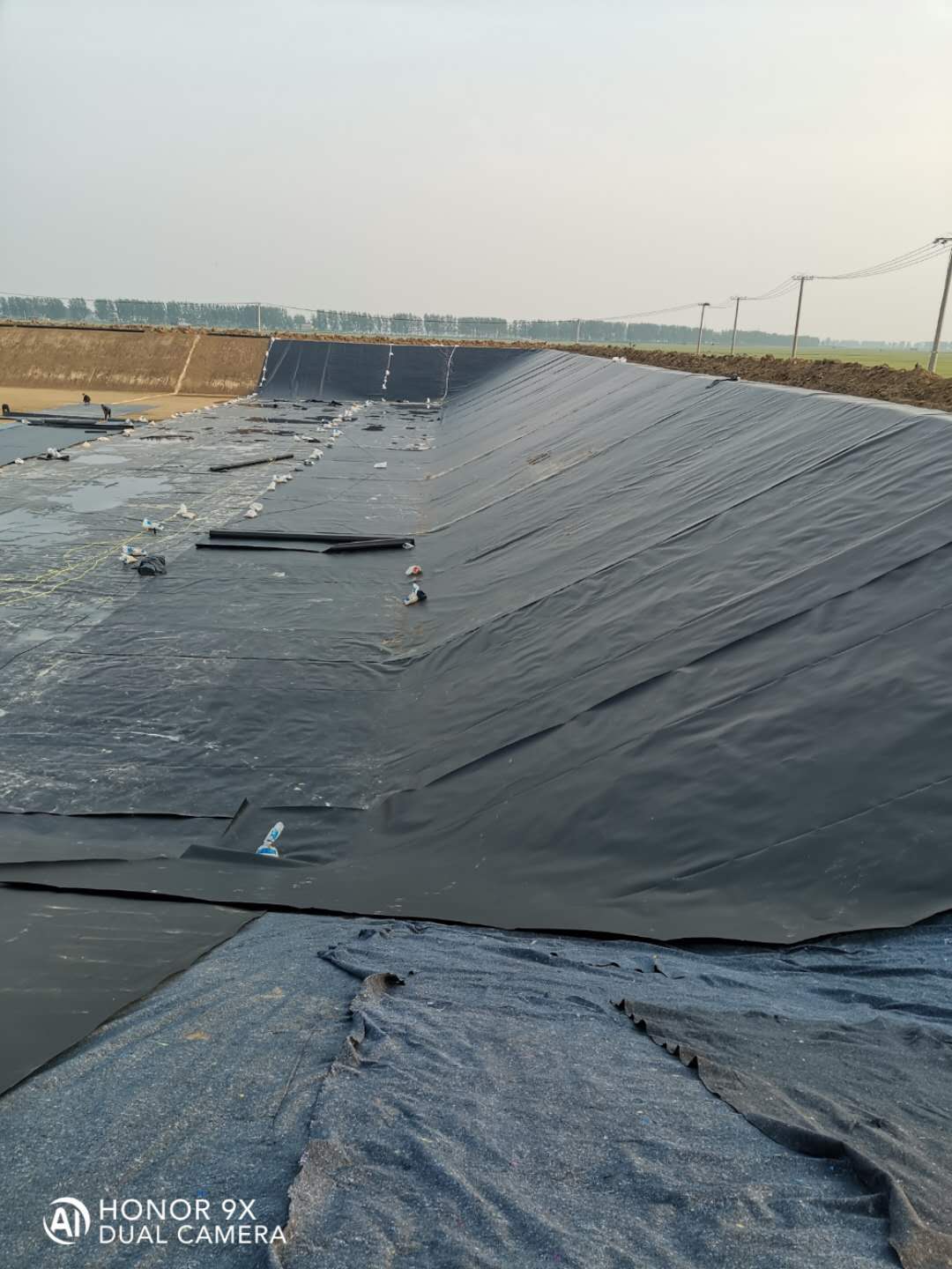 2mm藕池土工膜生产